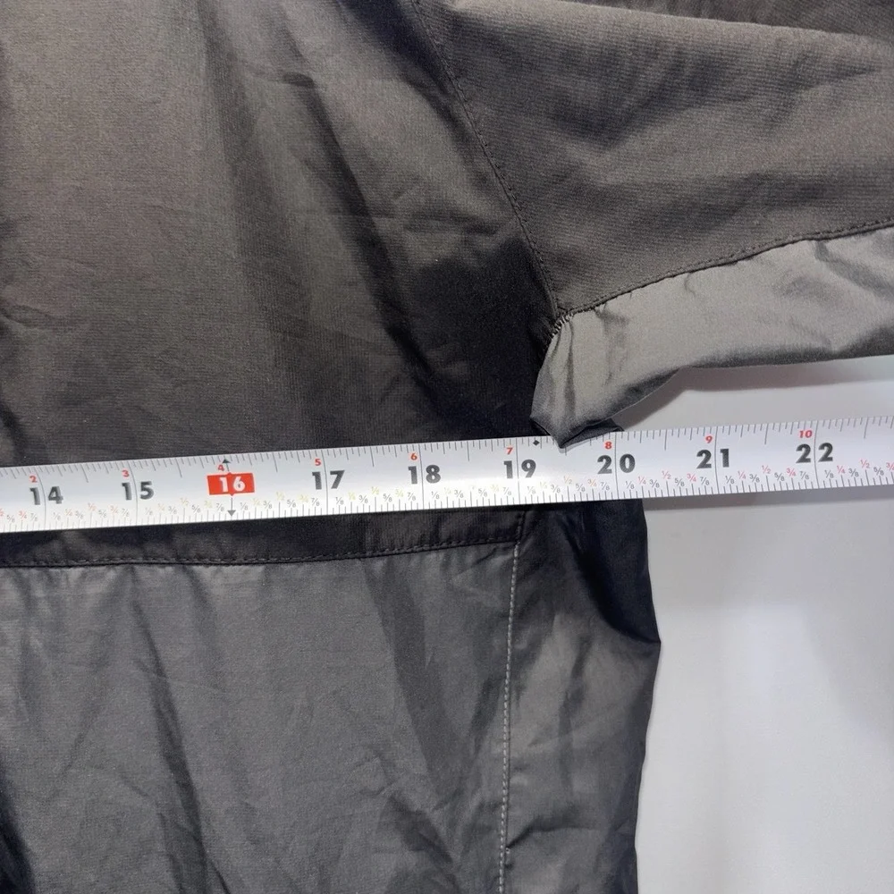 The North Face Men's Black Lightweight Full Zip Windbreaker Jacket Size Small